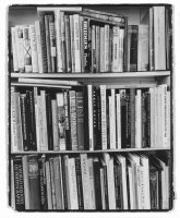 About books, Reading, Gelatin Silver Print, B&W Photography, Richard Margolis, Library,